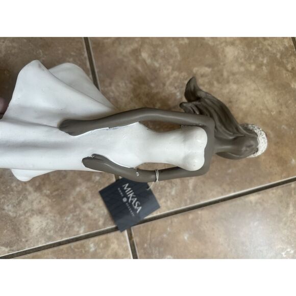 New MIKASA Dancing Lady Figurine Christmas 17” Santa Hat - Picture 2 of 4